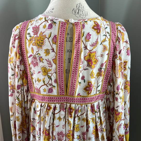 Rachel Zoe floral tunic dress NWOT size M - Picture 8 of 11